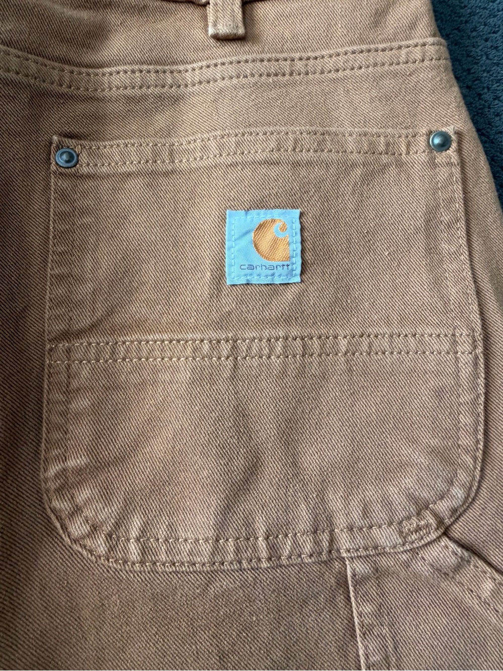 Carhartt Women's Rugged Flex Relax Fit Twill double knee work pants size 8 tall - Picture 7 of 7